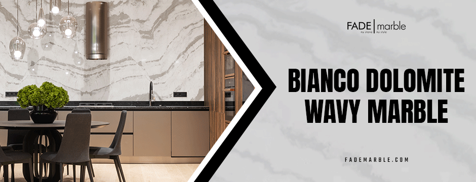 Bianco Dolomite Wavy Marble